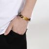 Kalen Hip Hop Colorful Cuban Chain Bracelet for Men Hight Quality Thick Stainless Steel Jewelry 13MM Chunky Trendy Accessories