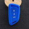 Silicone Car Key Cover Case for Universal 3 Buttons VVDI2 Wire Flip Key for Xhorse MINI Key Programmer VVDI Keychain Accessories