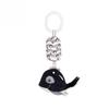 Infant Baby Rattles Newborn Black White Visual Grab Ability Training Toys Stroller Bed Hanging Bell Plush Doll