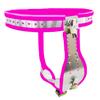 Male T-Type Stainless Steel Chastity Belt BDSM Bondage Metal Underwear Adult Games Sex Toys for Men Chastity Lock Erotic