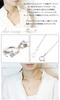 [ALIVE] Crescent Moon and Cat Birthstone Necklace, Sterling Silver 925, Cubic Zirconia, Natural Stone, Cat, Moon, Birthstone, Cute and Stylish,
