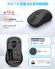 Philips Wireless with 2 DPI Battery Black SPK7538B Bluetooth/USB Mouse, Silent, Multi-Pairing Devices, Switching, Compact, Lightweight, Operated,