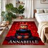 Crystal Velvet Rug Soft Non Slip Indoor Floor Mat Home DecorThe Conjuring Annabelle
