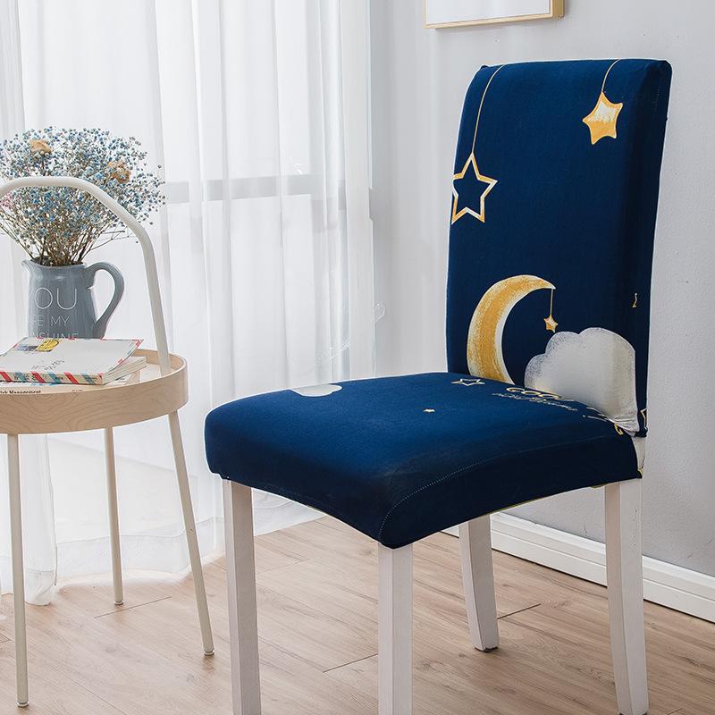 High Elastic Household Chair Cover One-piece Dining Table Chair Cover Chair Cover Fabric Four Seasons