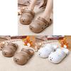 Casual Girl Shoes Pvc Flat Sandals For Summer And Spring Outdoor Wear
