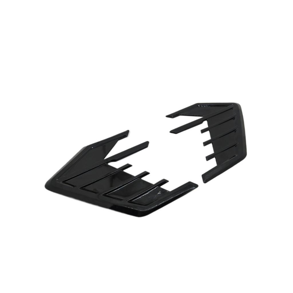Universal Car Side Air Vent Shark Gill Decorative Strip,3D Personalized Auto Modification Sticker,Self‑Adhesive Body Fender Simulation Air Outlet Trim
