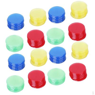 400 Stück Casino 19 mm Bingo-Chips Spielmarken