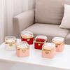 Cute Rotating Rose Box Romantic Surprise Jewelry Storage Box Necklace Storage Case  Mother's Day