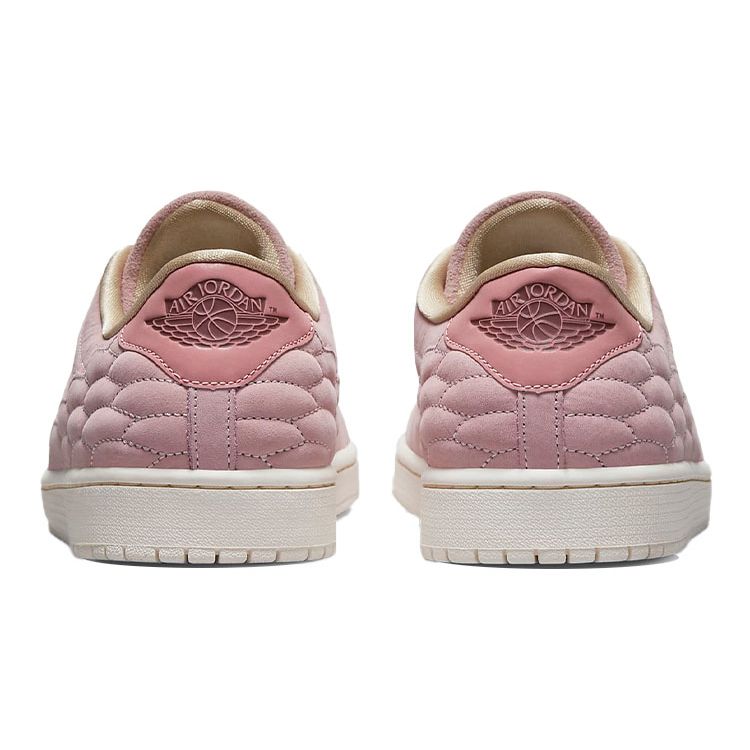 Air Jordan 1 Centre Court Pink Oxford Unisex Sneakers Pale-Ivory Smokey-Mauve Dark-Pony DO7444-621