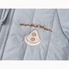 Autumn and Winter Embroidery In Small Children Cartoon Cute Padded Fashionable Versatile Cotton Jacket Jacket Elastic Cotton Jacket