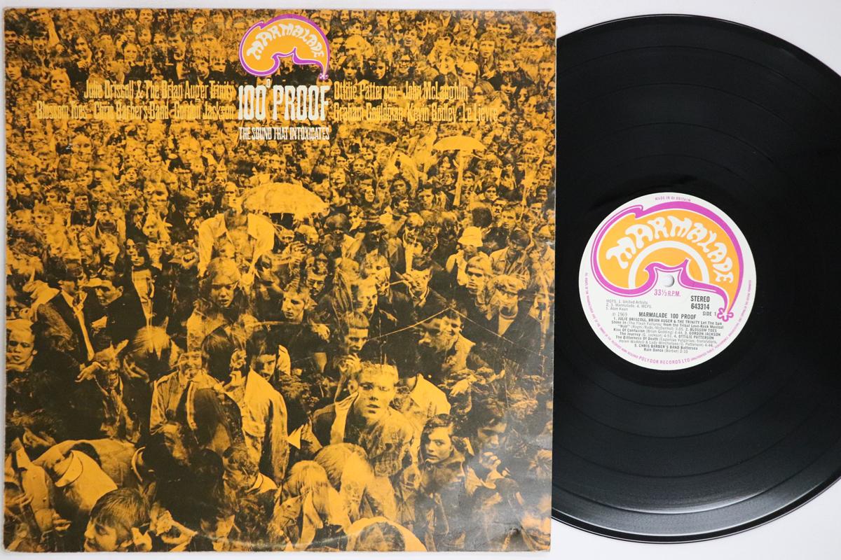 

LP Record VARIOUS Marmalade 100 Proof 643314 MARMALADE 1969 UK Jazz Used