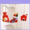 Christmas Deer Resin Tree Ornament For Holiday Decor With Cartoon Style And Festive Themes