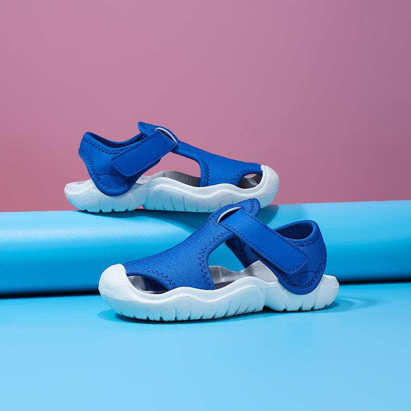 New Arrival Summer Children Beach Boys Casual Sandals Kids Shoes Closed Toe Baby Non-slip Sport Sandals for Girls Eu Size 22-33