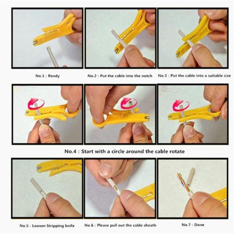 Mini Portable Wire Stripper Pocket Wire Stripper Hand Repair Tool