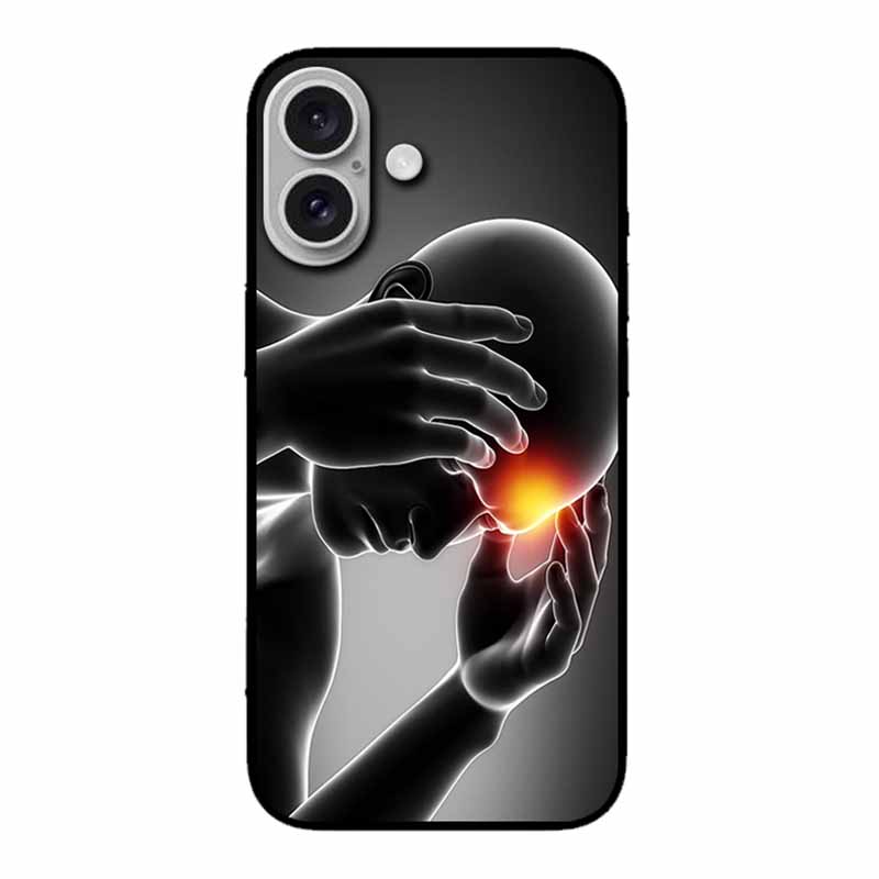 For Iphone 17 5G Case 2025 6.3" Bag Flowers Black TPU Silicone Soft Back Cover For Iphone 16 Plus 17 Phone Case Shockproof Shell