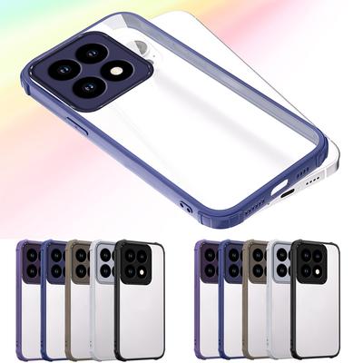 Luxury Shockproof Transparent Phone Case For Xiaomi 15T Pro 13T 14T 12T 11T POCO C85 C75 C71 M7 X7 F7 M6 Pro Clear Bumper Cover