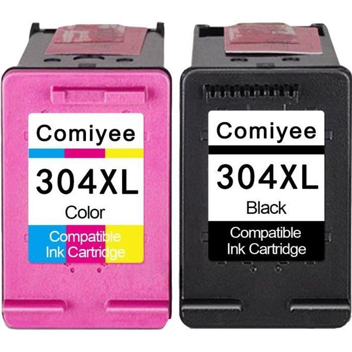 Cartouches d'encre - COMIYEE - 304 XL - Compatible - Noir - Pack de 2