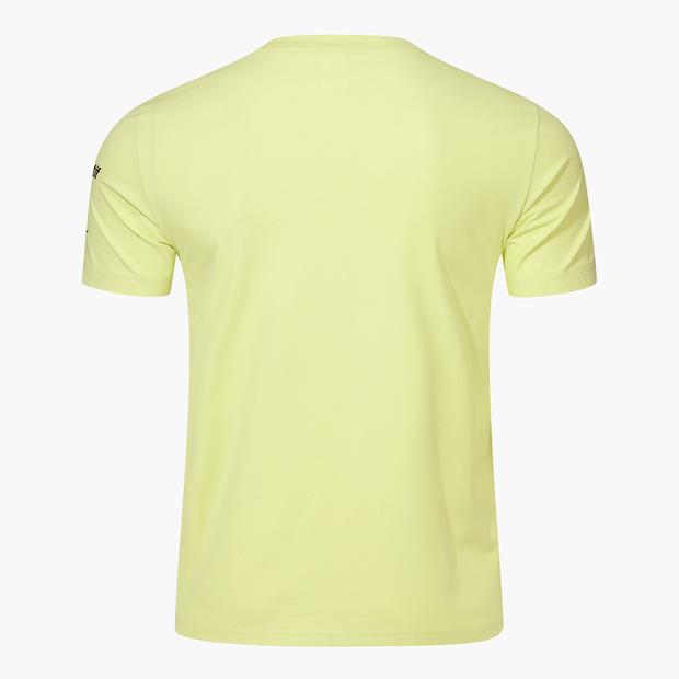 LECOQ Unisex Sorona Cool Regular Fit Short Sleeve T-Shirt - Lime (Qq123Ers21)
