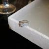 Korean ins zircon love ear clips women's no ear piercings fashion commuting versatile ear bone clips niche high-end earrings