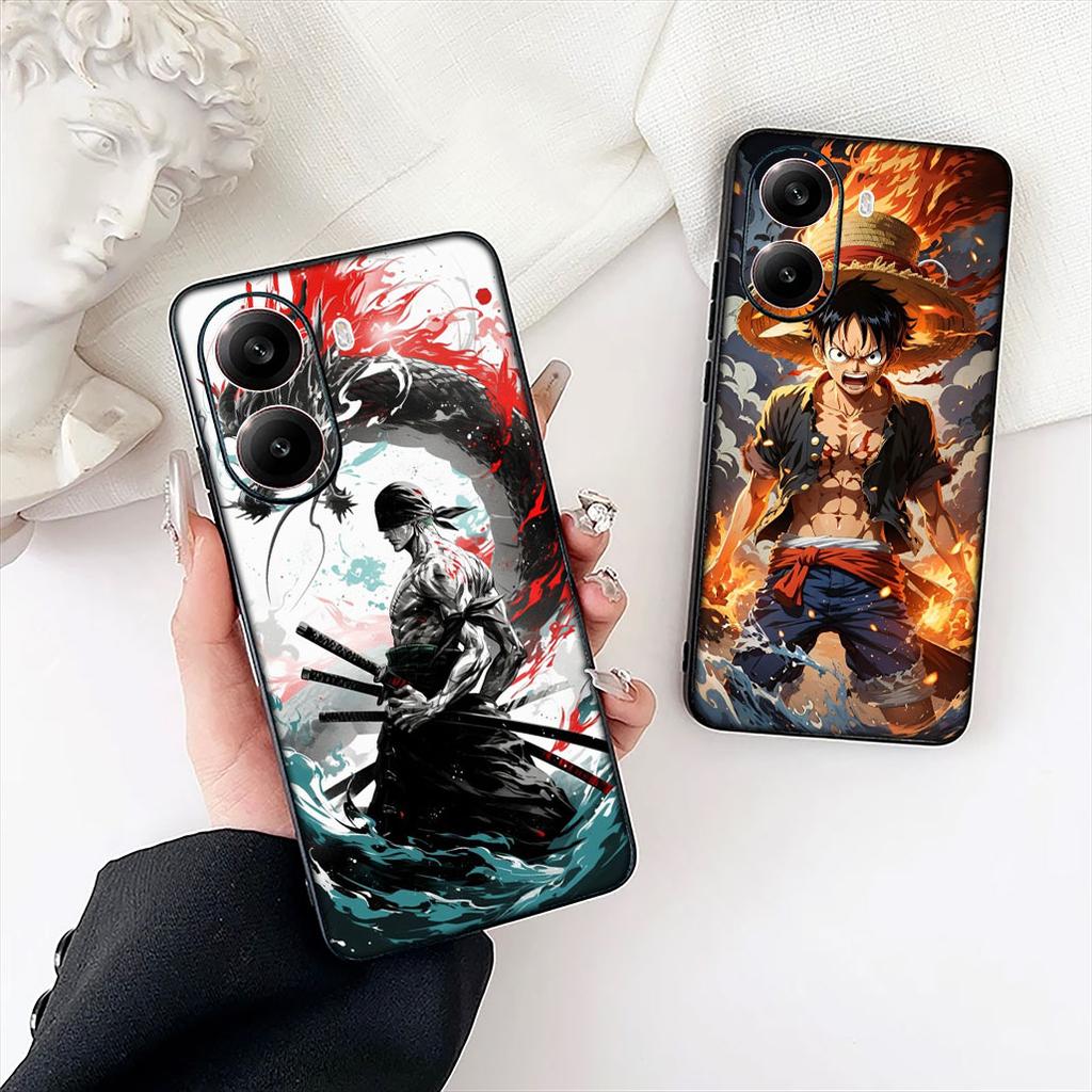 Nami Roronoa Zoro One Luffy Pieces Cover for Motorola Moto Edge 70 60 Fusion NEO Pro G Stylus G56 G96 G52 G04 G05 G64 G71 Case