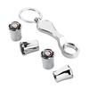 Car Wheel Tire Valve Stem Cap With Wrench for Cadillac Escalade CTS ATS SRX Deville BLS XT4 XT5 XT6 STS XTS SLR XLR CT4 CT5 CT6 zg2