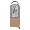 Kutsuwa Elgaba Pencil AK067BE Case, Beige,