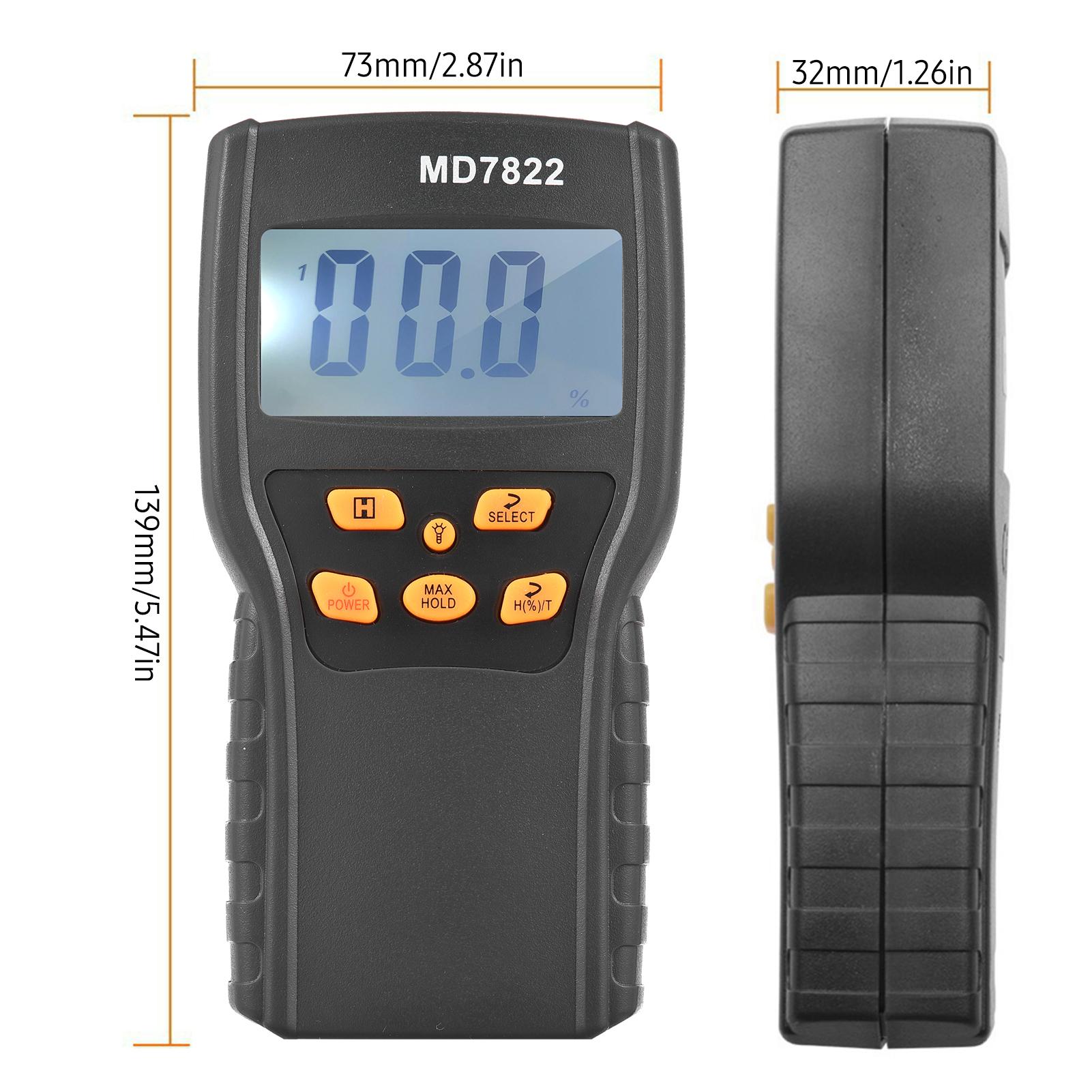 Painter Black Grain Moisture Meter Lcd Digital Wheat Paddy Rice & Corn Meter Grain Moisture Meter Water Content Analyzer 10 60