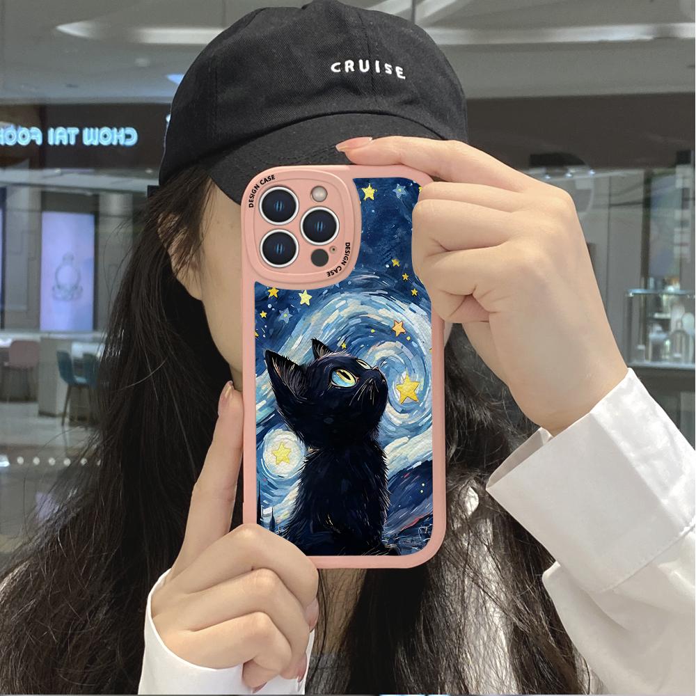 Slim Skin Feeling Cartoon Flowers Tulips Soft Silikon PU Kožený kryt Pouzdro na telefon pro Samsung Xiaomi Poco Redmi