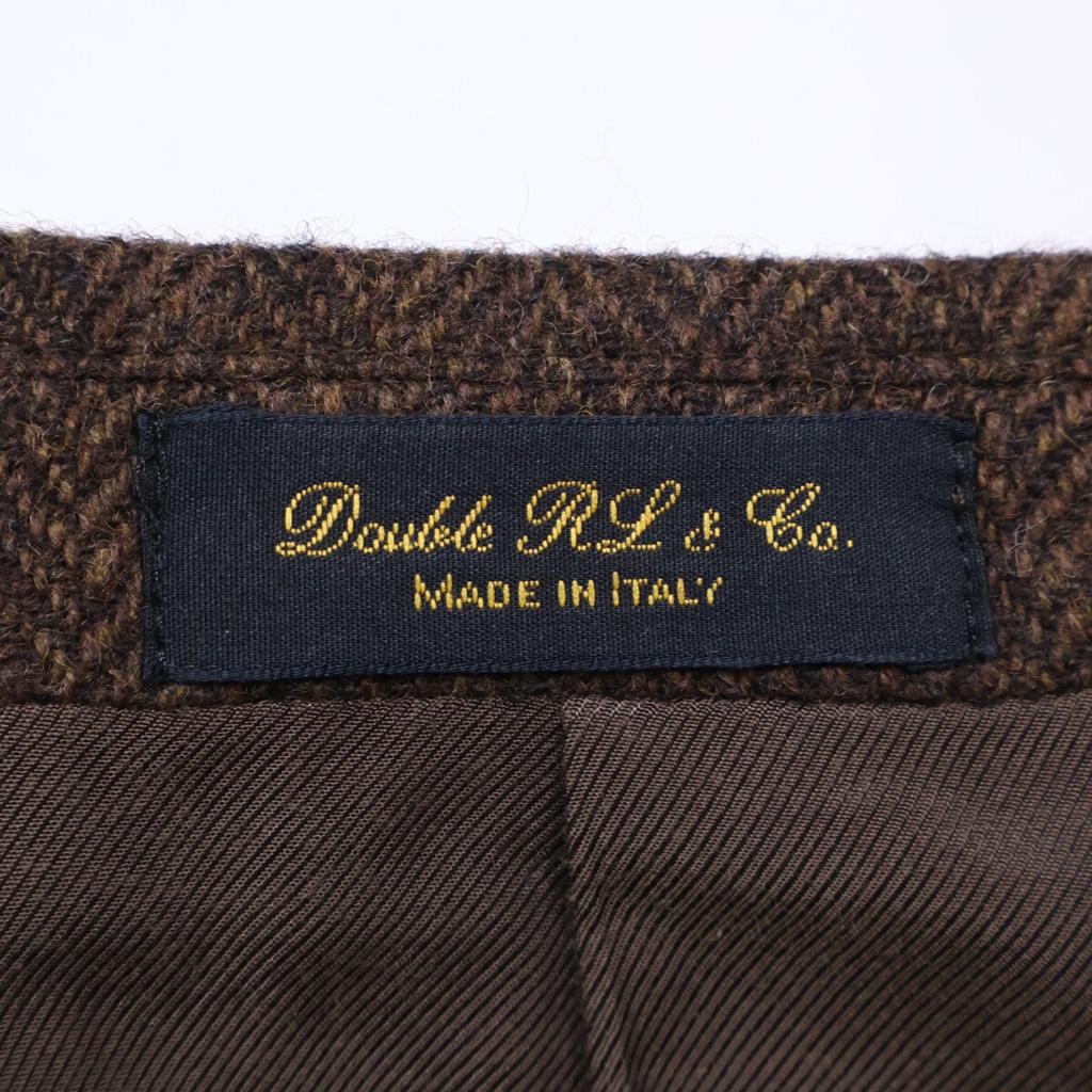 RRL Herringbone Wool Jacket 40R BrownUsed