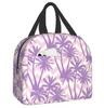 Hawaiian Hibiscus Flower Lunch Bag For Women Men Kids Lunch Box Insulated Lunch Container Tote Bag for Office Work School Picnic