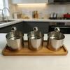 Purple Rice Taro Cheese Mold - Stainless Steel Sushi Shaping Tool for Plating & Decoration.