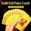 Carte da Gioco Poker Impermeabili Oro Argento Gruppo Carte da Gioco PVC Colore Gioco di Magia Pacchetto Dmagic Gioco da Tavolo Collezione Regalo