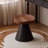 Vintage Vanity Chair Solid Wood Swivel Stool Bedroom Makeup Seat Unique Restaurant Bar Stool for Living Room, Bedroom