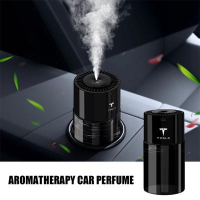 Smart Air Humidifier USB Electric Aroma Diffuser Aromatherapy Mist Maker For Tesla Model X 3 Y S Bonina Car Valve Accessories