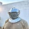 Authentic Knight's Helmet  Handcrafted Medieval Steel Armor for Roleplay