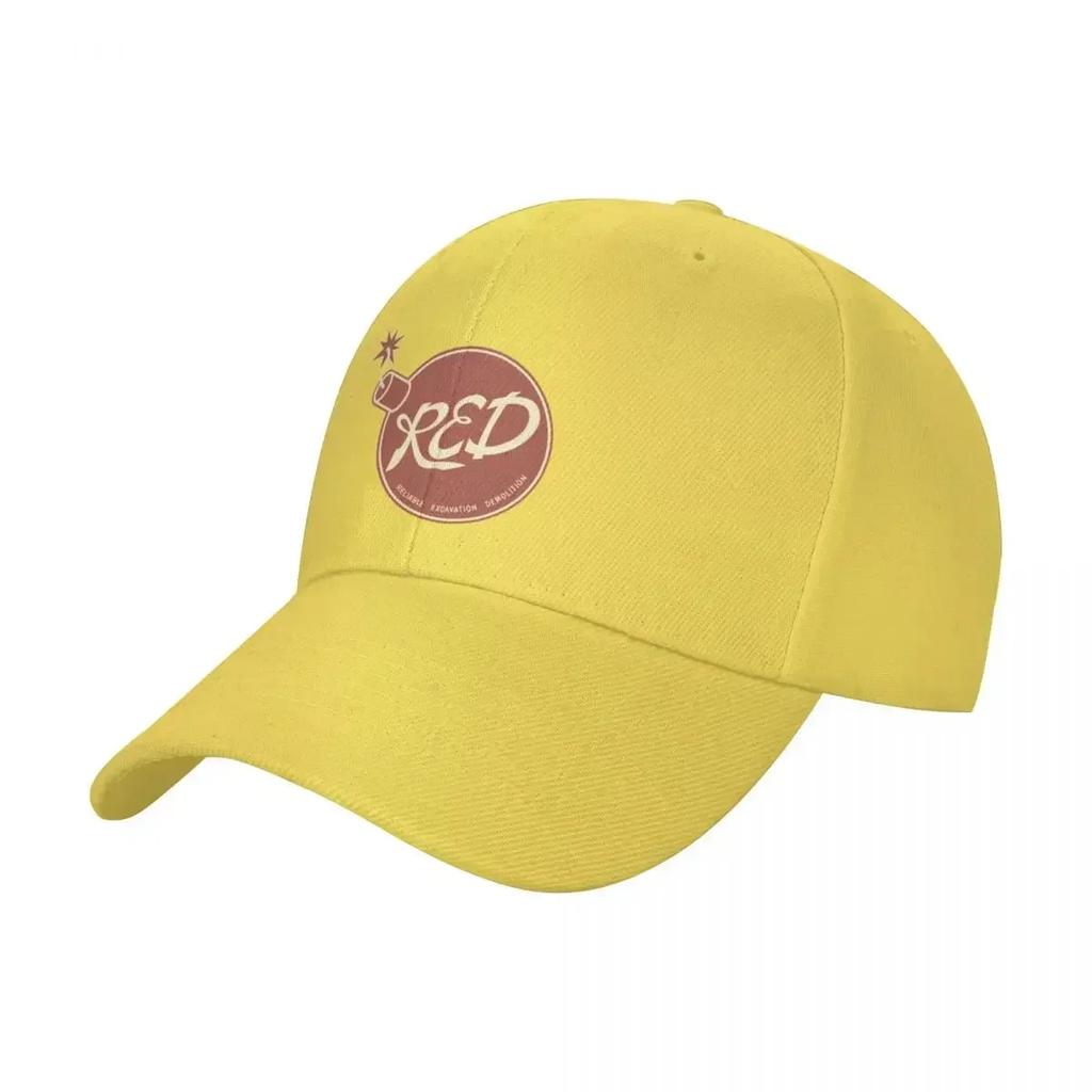 Team Fortress 2  RED Team Logo Baseball Cap Designer Hat Wild Ball Hat Hat Luxury Brand Women Beach Fashion Mens