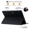 For OnePlus Pad Pro/Pad 2 Case 3D Effect Cat Pattern Leather Stand Table Cover with Wallet, Stylus Holder