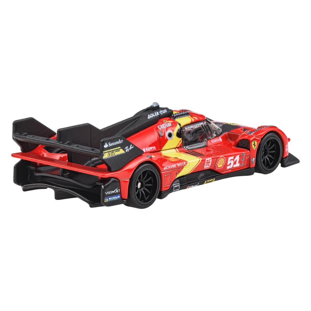 Hot Wheels Car Culture Circuit Legends Ferrari 499P Vehicle Toy Diecast Car for Ages 3 and JBK49 Up, Red,