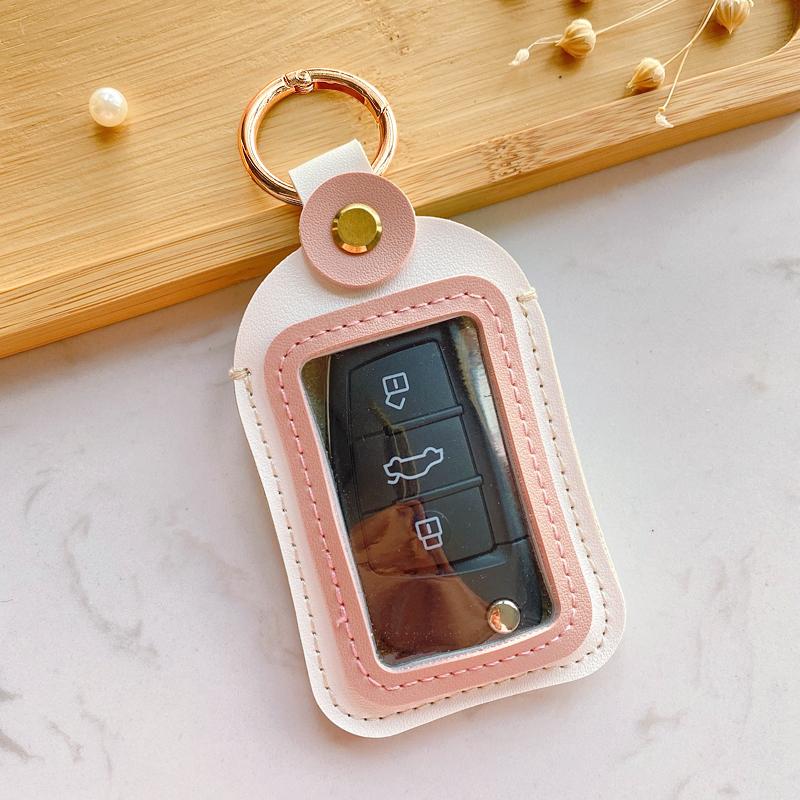 Univerzální 4,5*8 cm Obal na klíč od auta Ochranný kryt na dálkové ovládání Příslušenství Taška na uložení klíčů