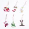 Special-Shaped Brick Diamond Painting Keychain Diy Christmas Series Cartoon Decorative Small Pendant