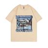 Bombardiro Crocodilo Funny Crocodile Plane Bomber Meme T-shirts Men Women Gothic Vintage T Shirts Casual Humor Oversized T Shirt