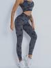 Stylish Tie-Dye Yoga Apparel: Women's Backless Tops, Yoga Vests, Running Pants, Sports Bras, and Fitness Outfits for Summer.