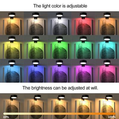 Magnetic Painting Light with 13 Lighting Modes High Brightness Wireless Rechargeable Picture Light