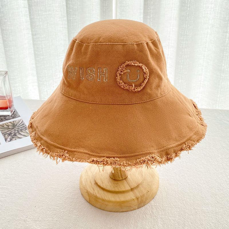 Women's Summer Big Hat Brim Japanese Face Covering Summer Big Brim Fisherman Korean Style Versatile Sun Protection Trendy Sun Protection Hat