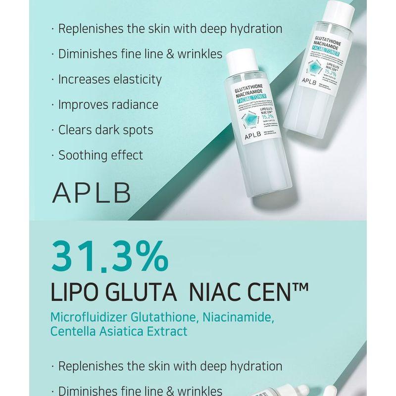 APLB Glutathion Niacinamid Haut 4 Arten Beutel-Set
