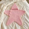 Hooded Design Seal Star Comfort Sleeping Bag Starfish Baby Swaddle  For Boys and Girls