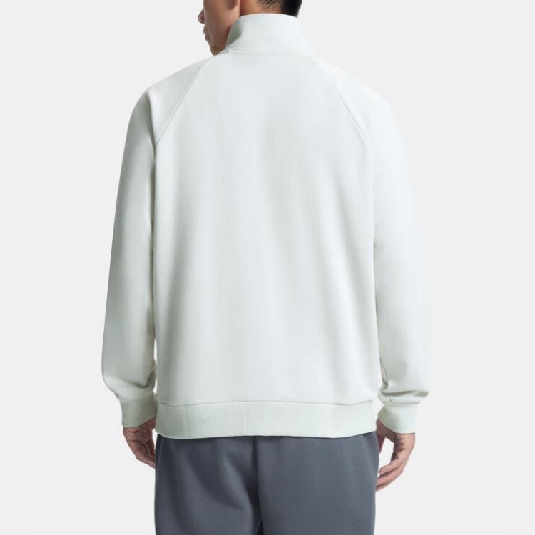 Under Armour EF Loose Stand Collar Simple Long Sleeve Sweatshirt Men Sweatshirt 6010179-110