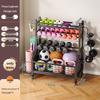E-DONG Multi-Tier Mobile Fitness Equipment Storage Rack
