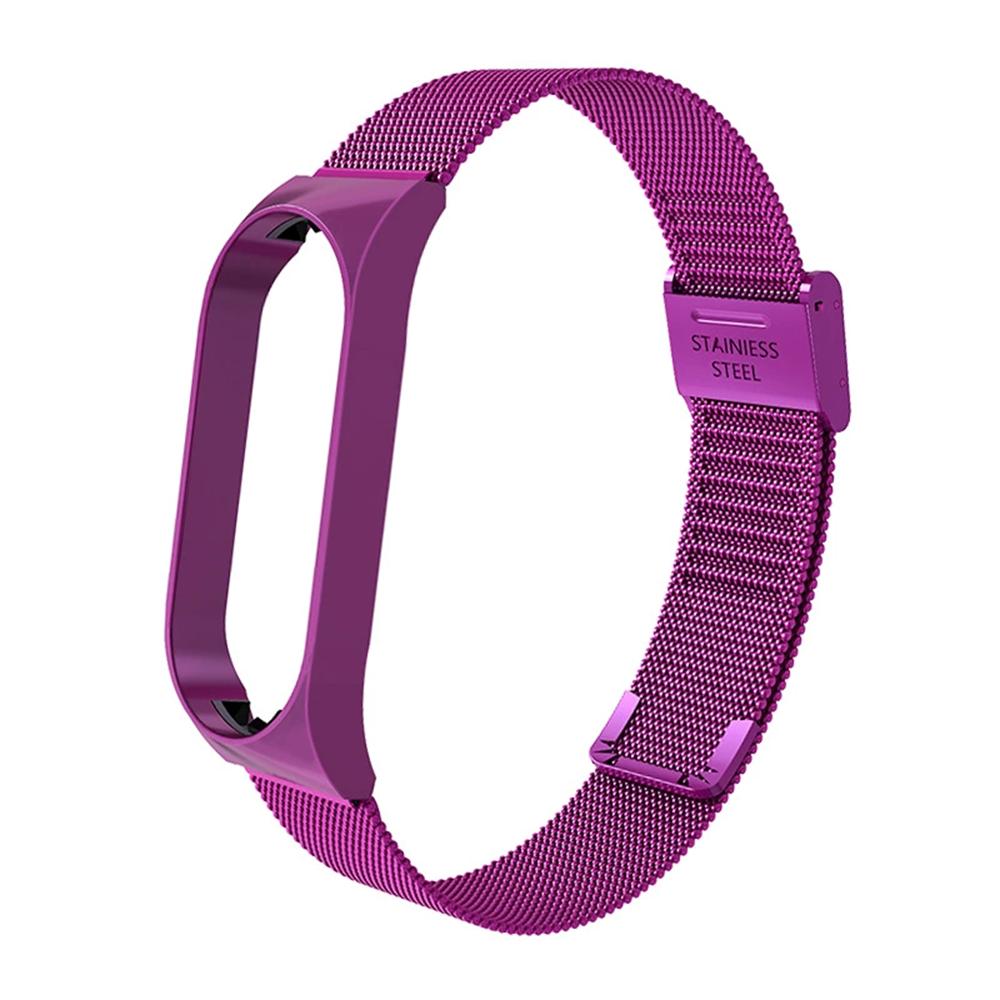 Xiaomi Mi Band 7 6 5 Edition Mailand Armband Schnalle Smartwatch Ersatz Metallarmband, geeignet für das Edelstahlarmband