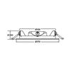 Dalle LED ronde extra plate 12W 4000K Ø170mm IP40